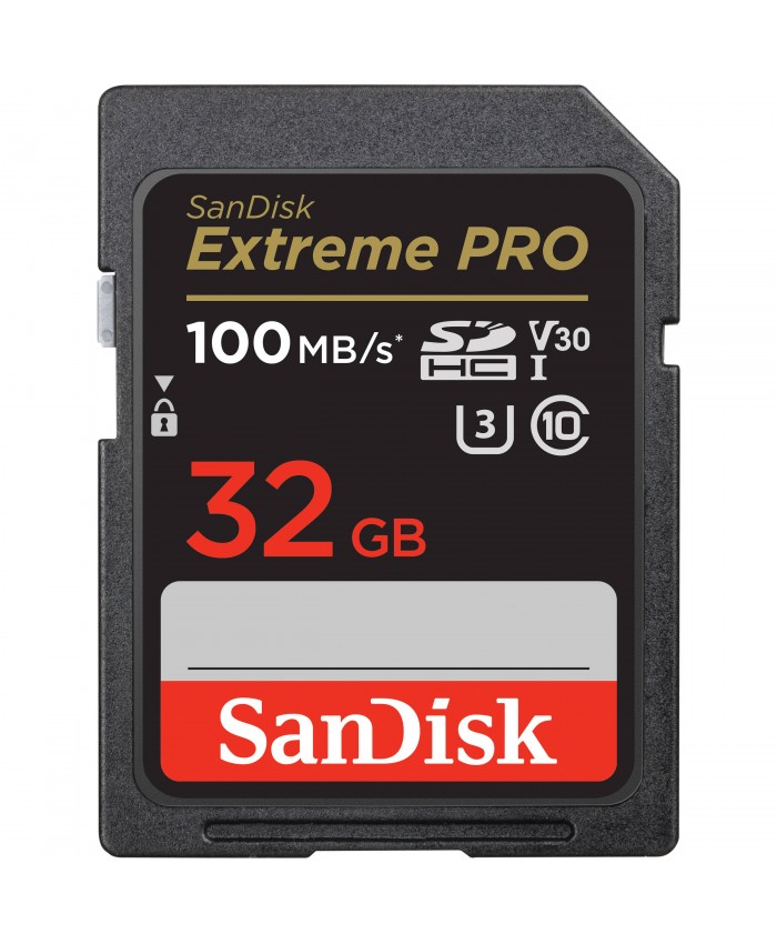 SanDisk 32GB Extreme PRO SDHC UHS-I Memory Card