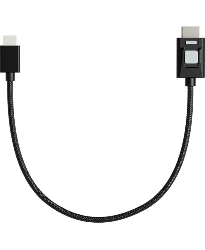 Atomos 4K60 HDR Locking Full HDMI to Mini-HDMI High-Speed Cable (30 cm)