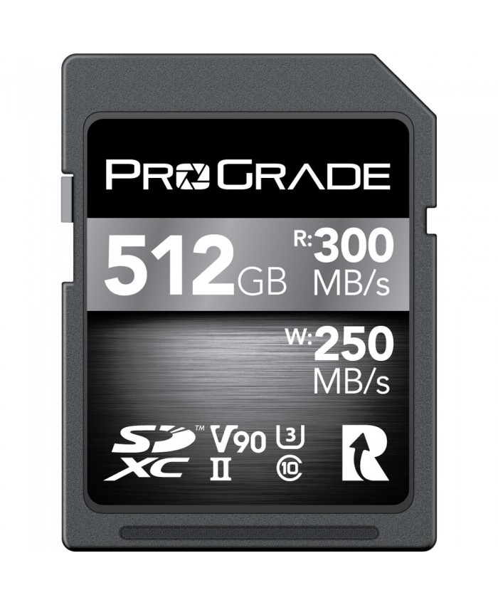 ProGrade Digital 512GB UHS-II SDXC Memory Card
