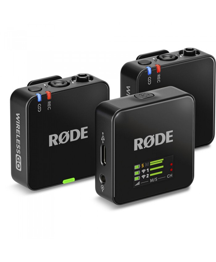 RODE Wireless GO (Gen 3) 2-Person Compact Digital Wireless Microphone System
